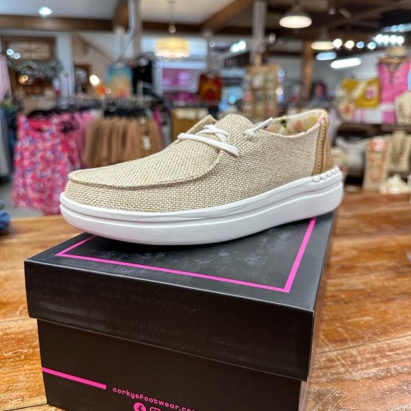 Sand Calm Down Sneakers - Corkys main image 1